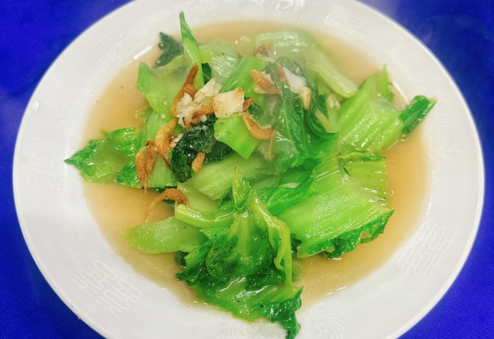 季節の青菜炒め